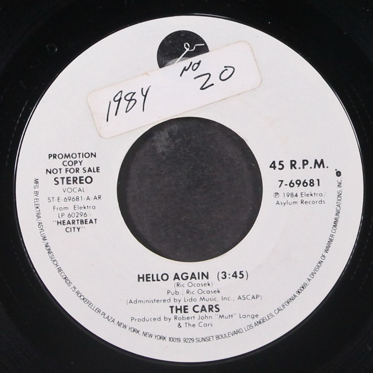 hello again / same by CARS