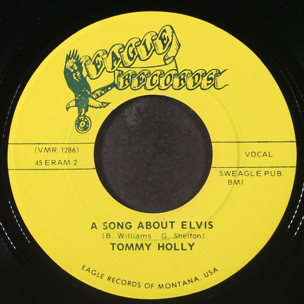 a song about elvis / teen love by TOMMY HOLLY
