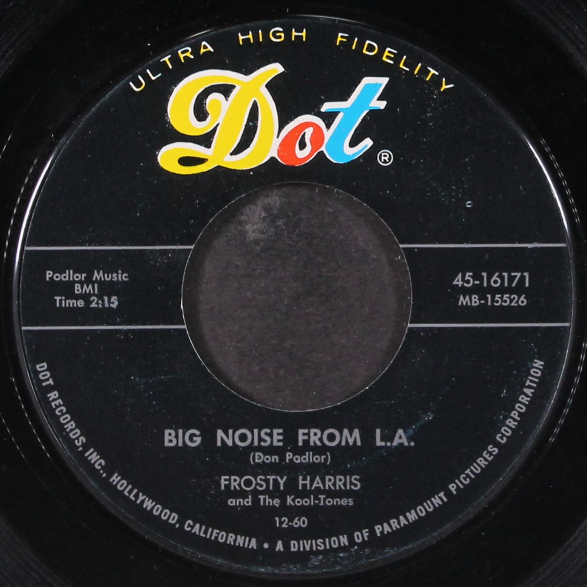 big noise from l.a. by FROSTY HARRIS
