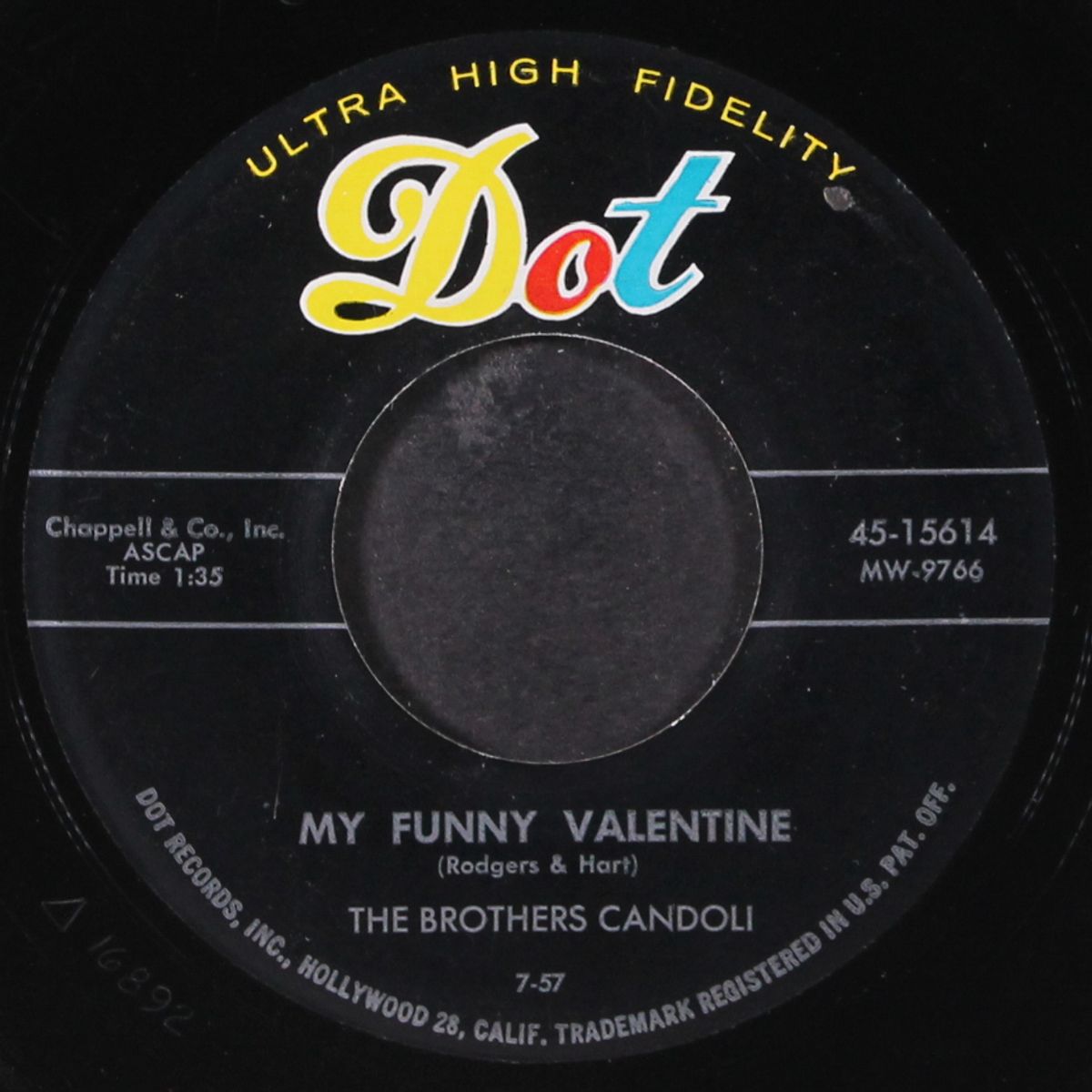 rockin' boogie / my funny valentine by BROTHERS CANDOLI