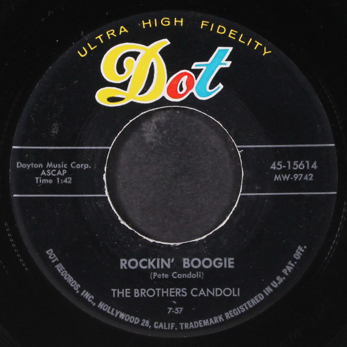 rockin' boogie / my funny valentine by BROTHERS CANDOLI