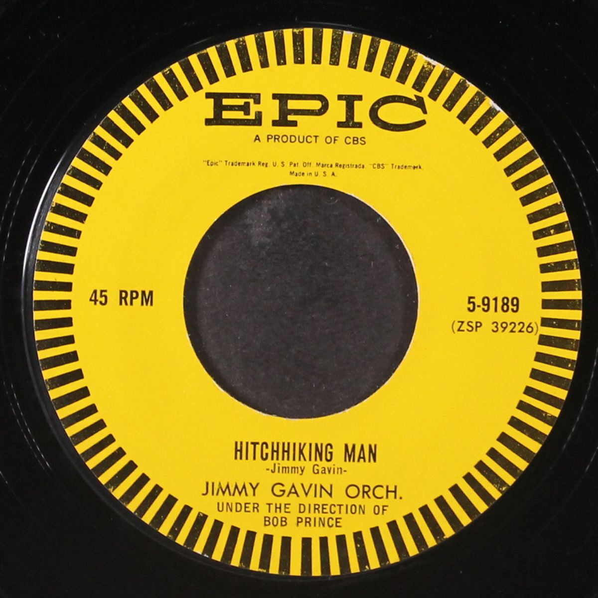 the ballad of jesse james / hitchhiking man by JIMMY GAVIN