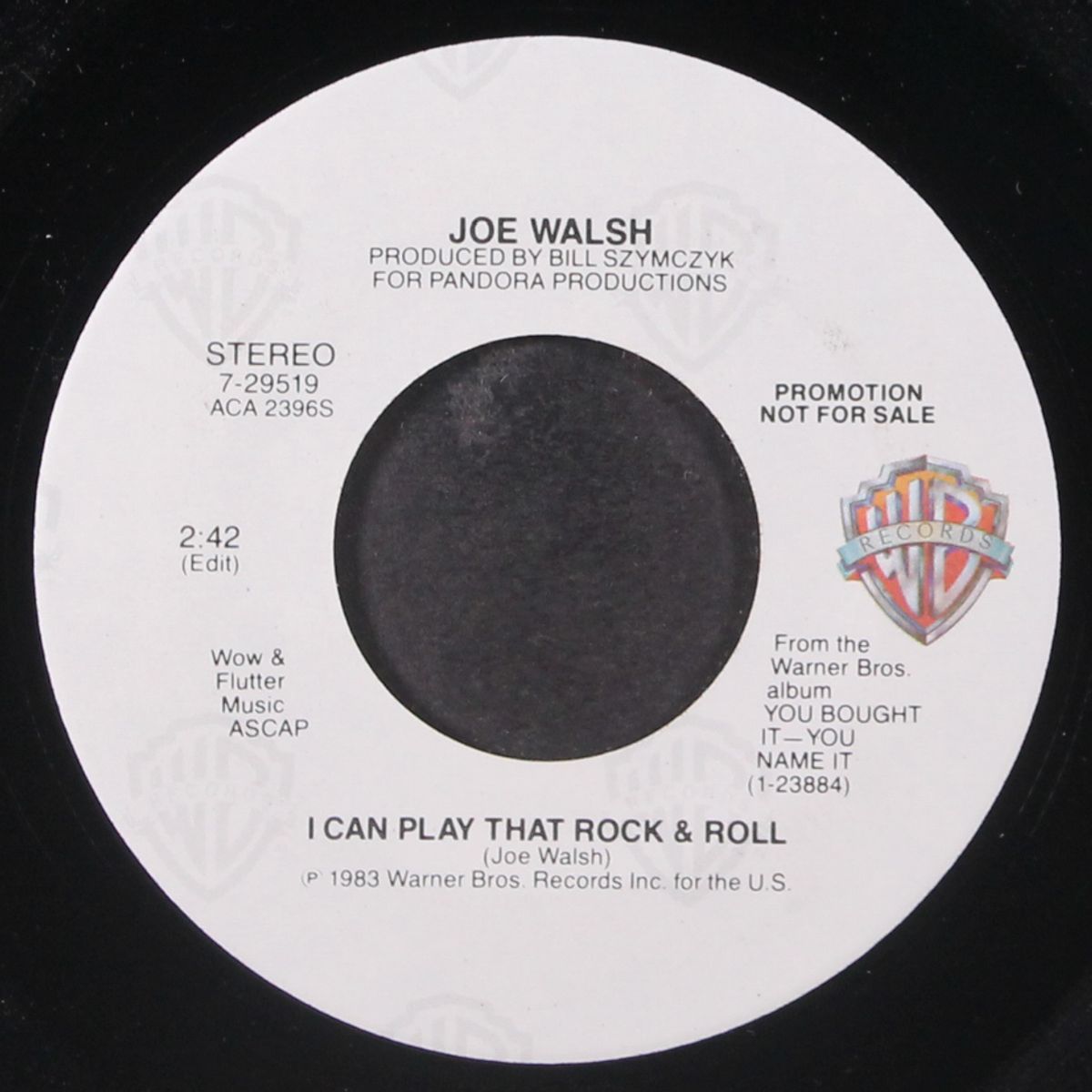 i can play that rock & roll / mono by JOE WALSH