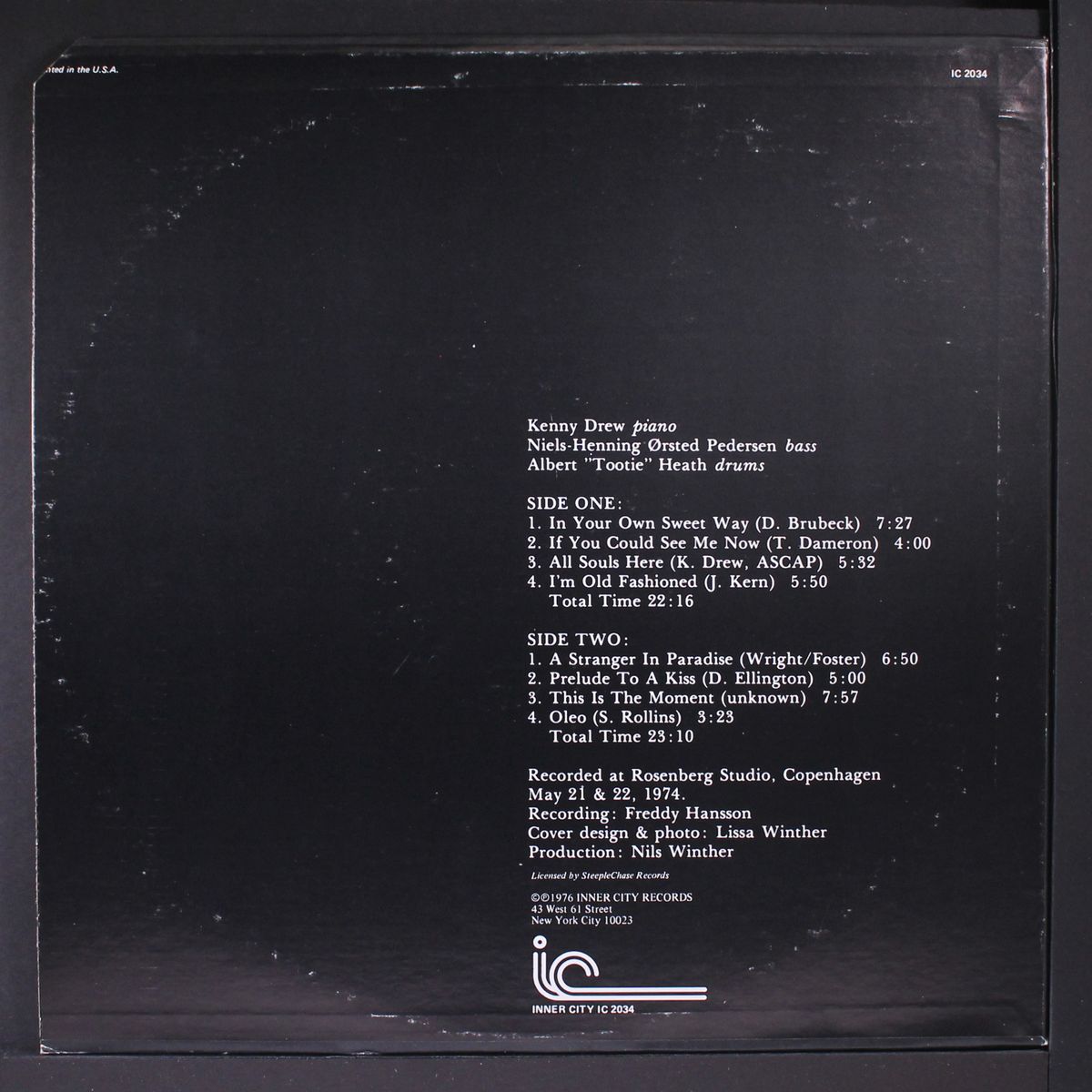 if you could see me now by KENNY DREW TRIO