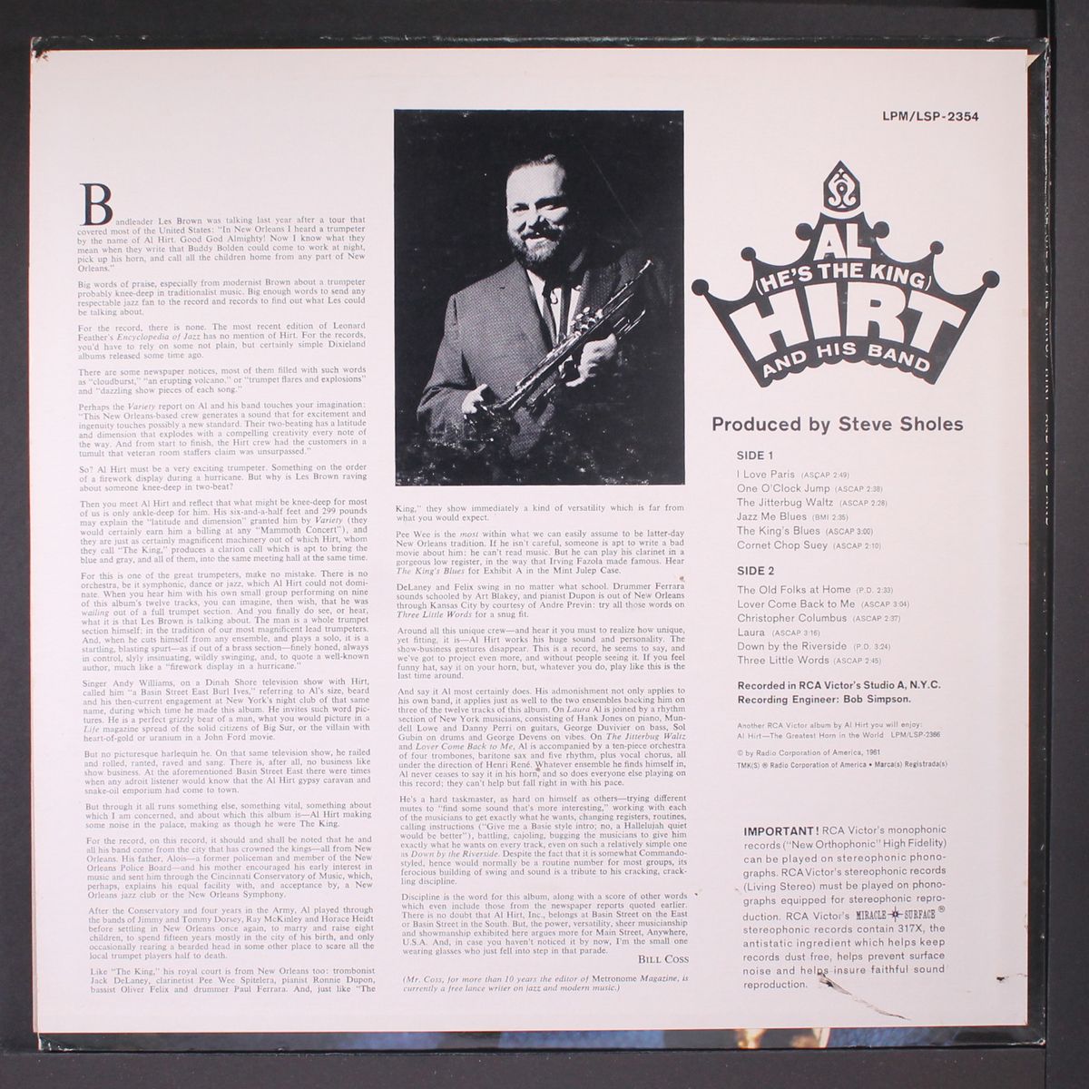 al (he's the king) by AL HIRT