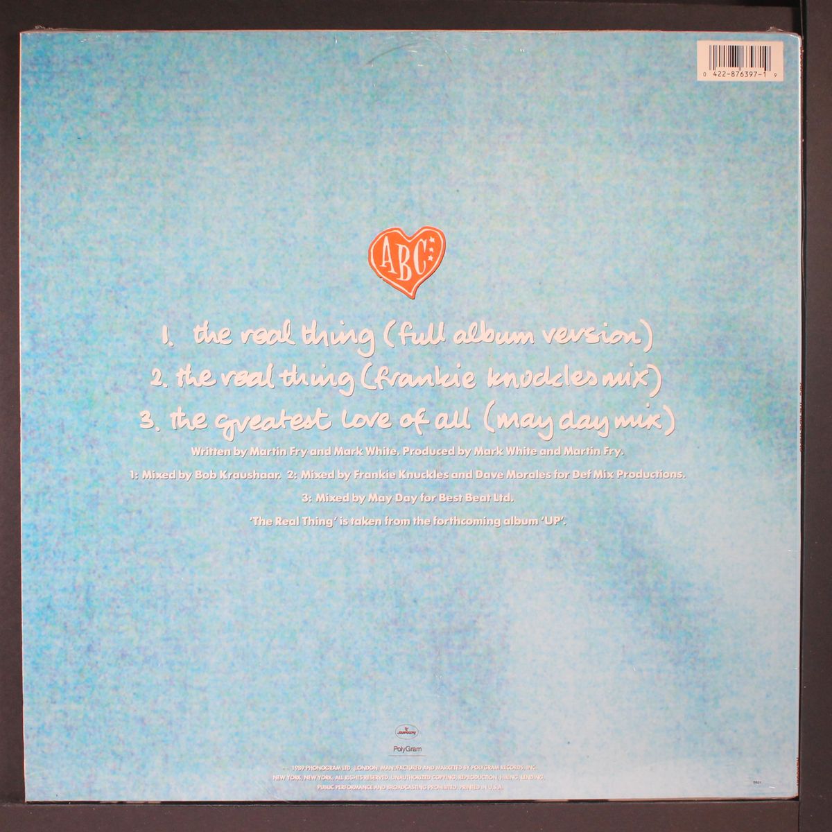 the real thing / the greatest love of all by ABC