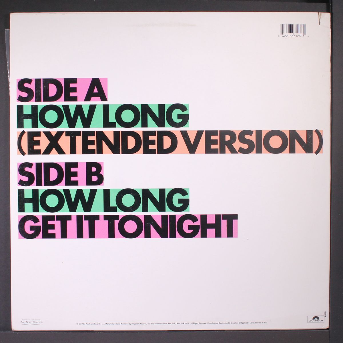how long by GERRY WOO