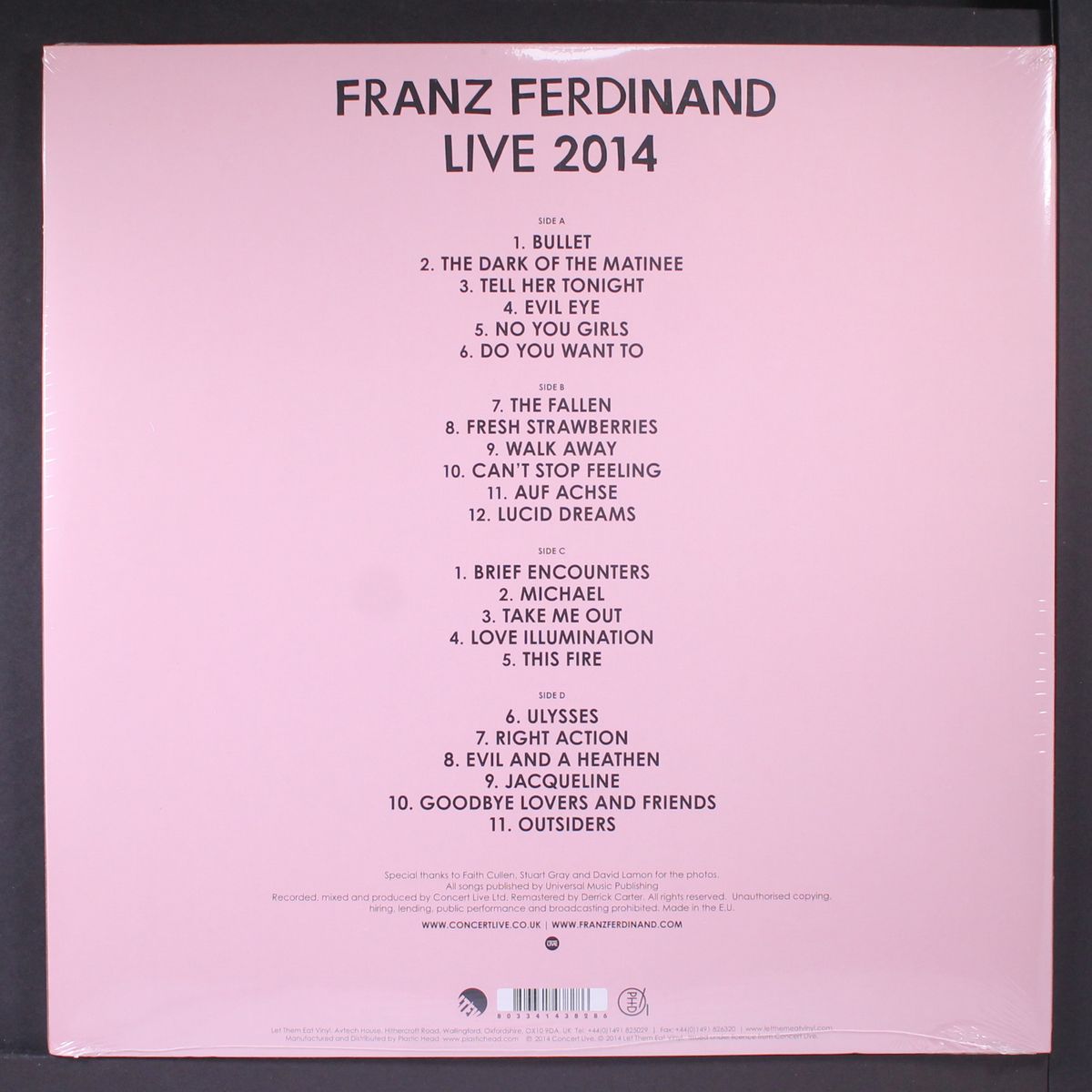 live 2014 by FRANZ FERDINAND