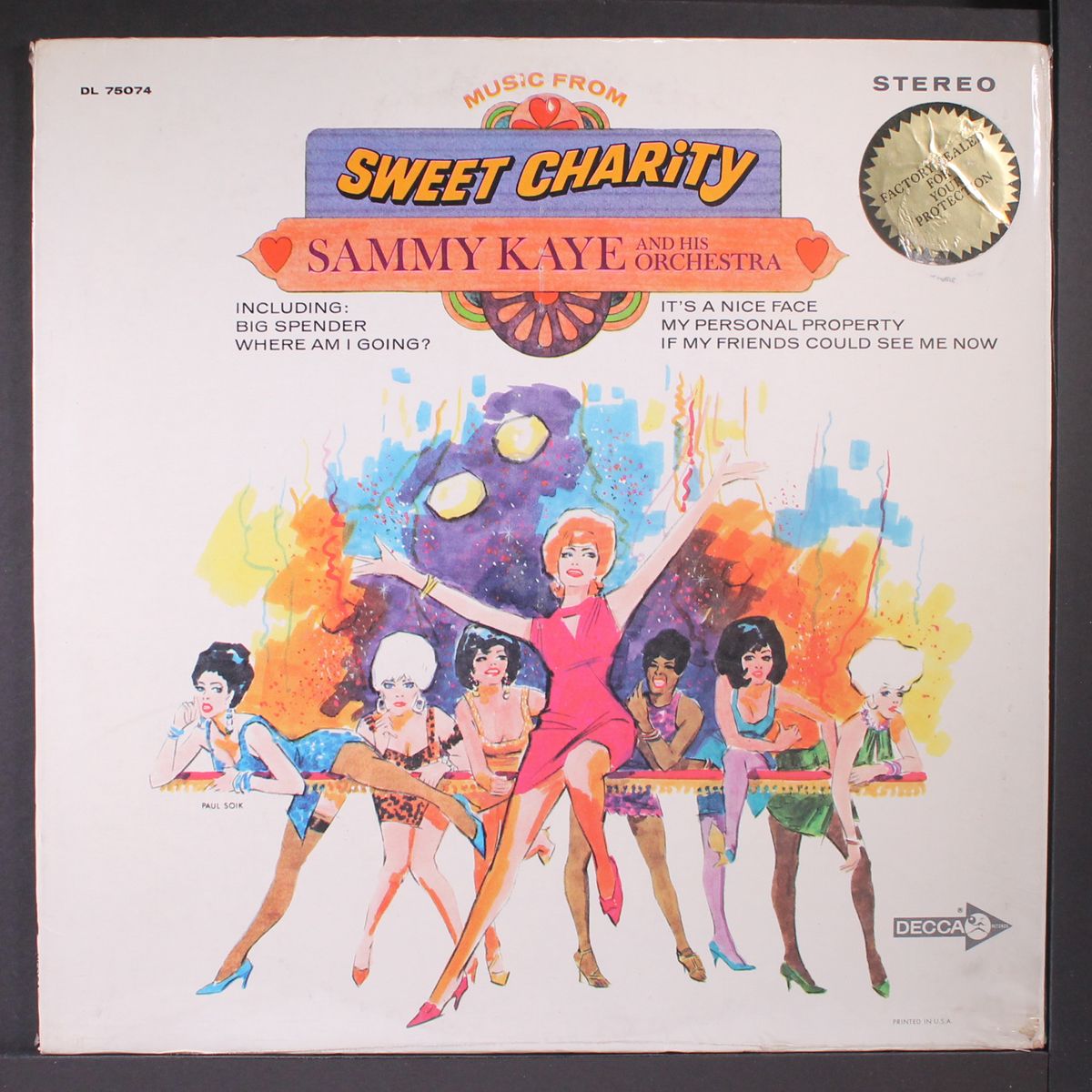 music from sweet charity by SAMMY KAYE