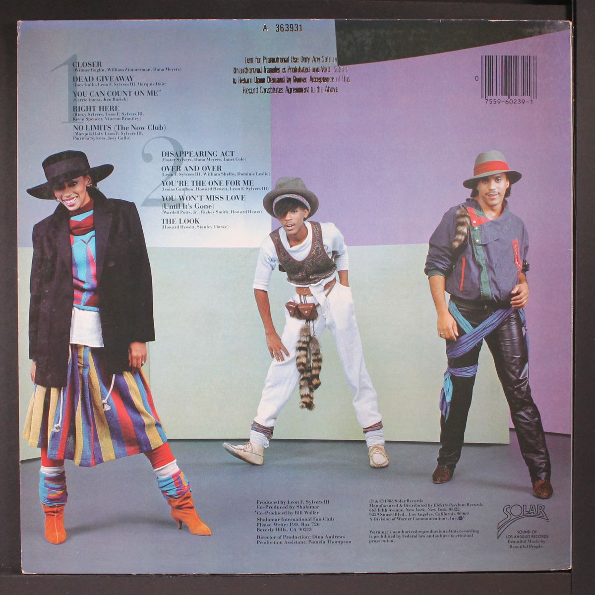 the look by SHALAMAR