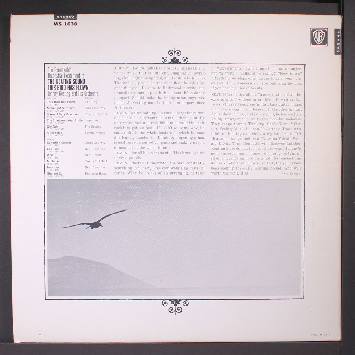 this bird has flown by JOHNNY KEATING