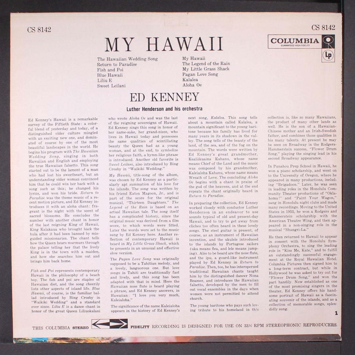 my hawaii by ED KENNEY
