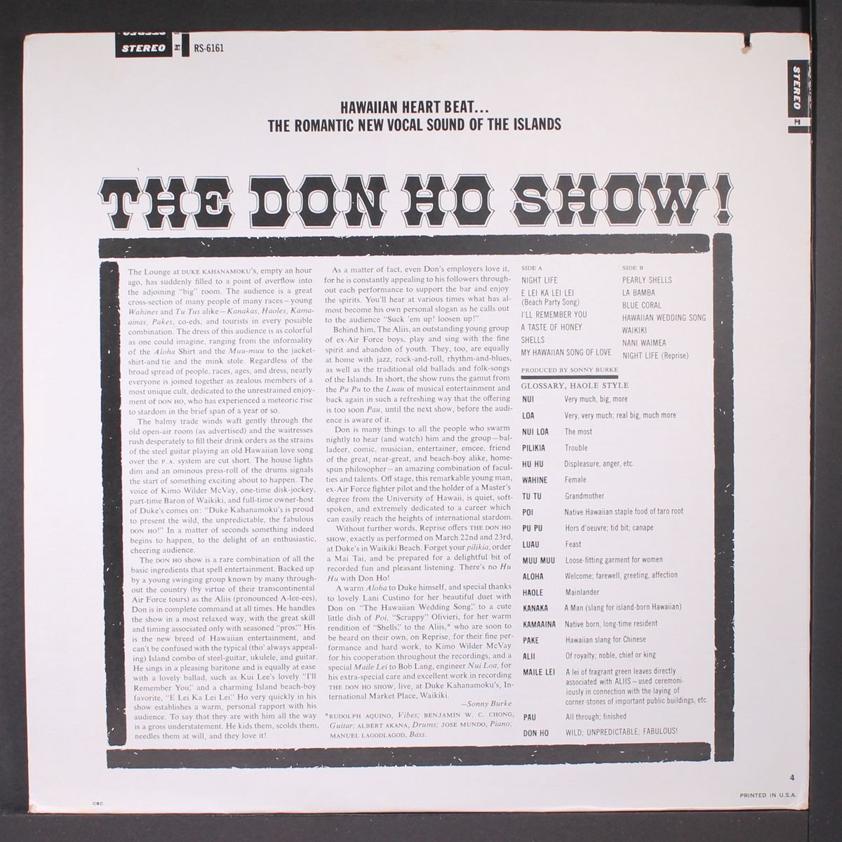 the don ho show by DON HO