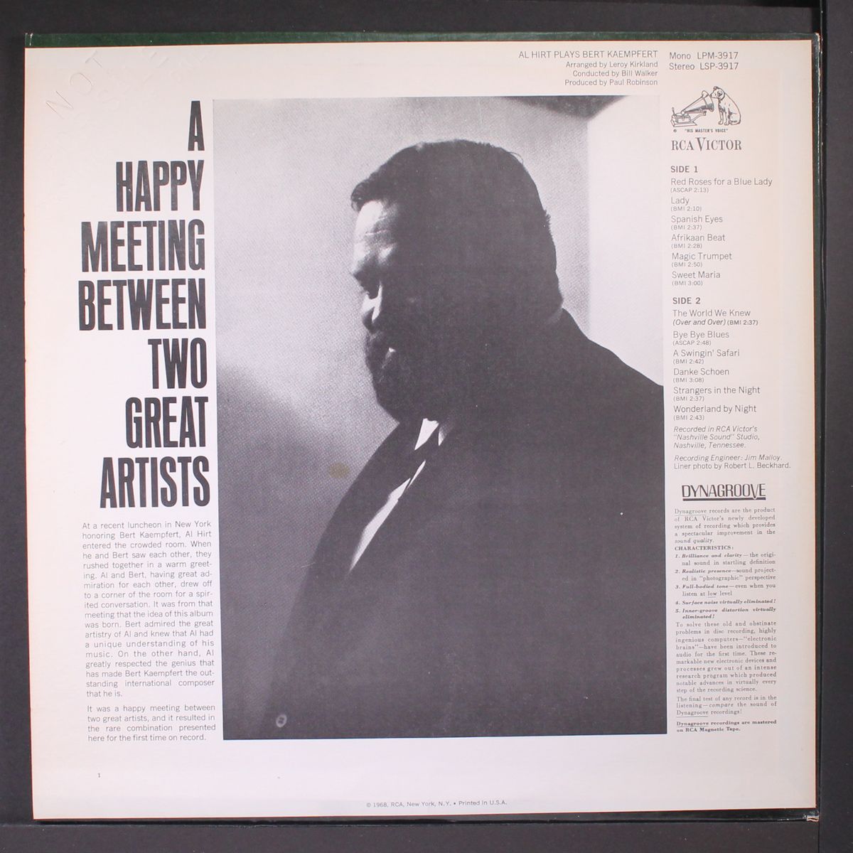plays bert kaempfert by AL HIRT