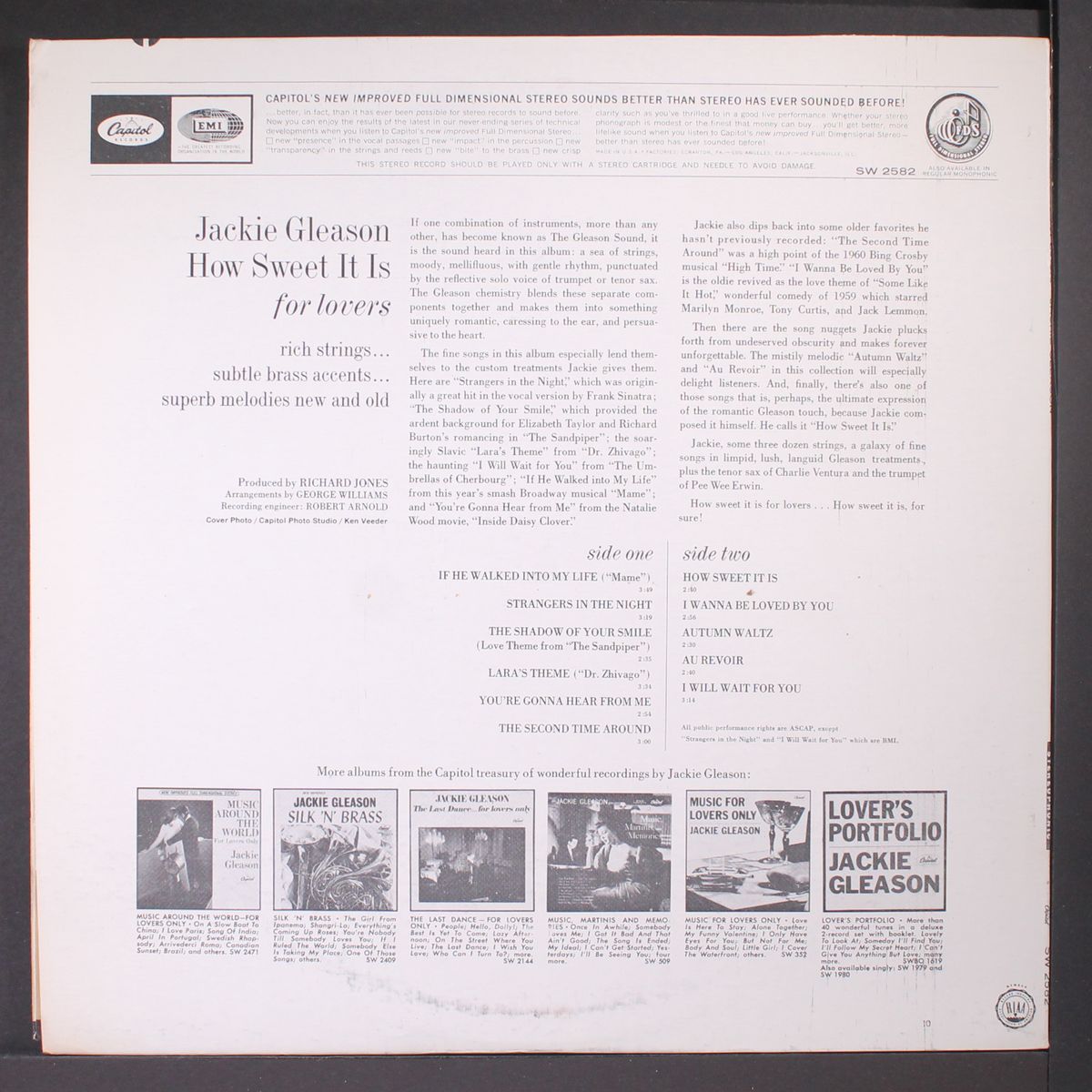 how sweet it is by JACKIE GLEASON