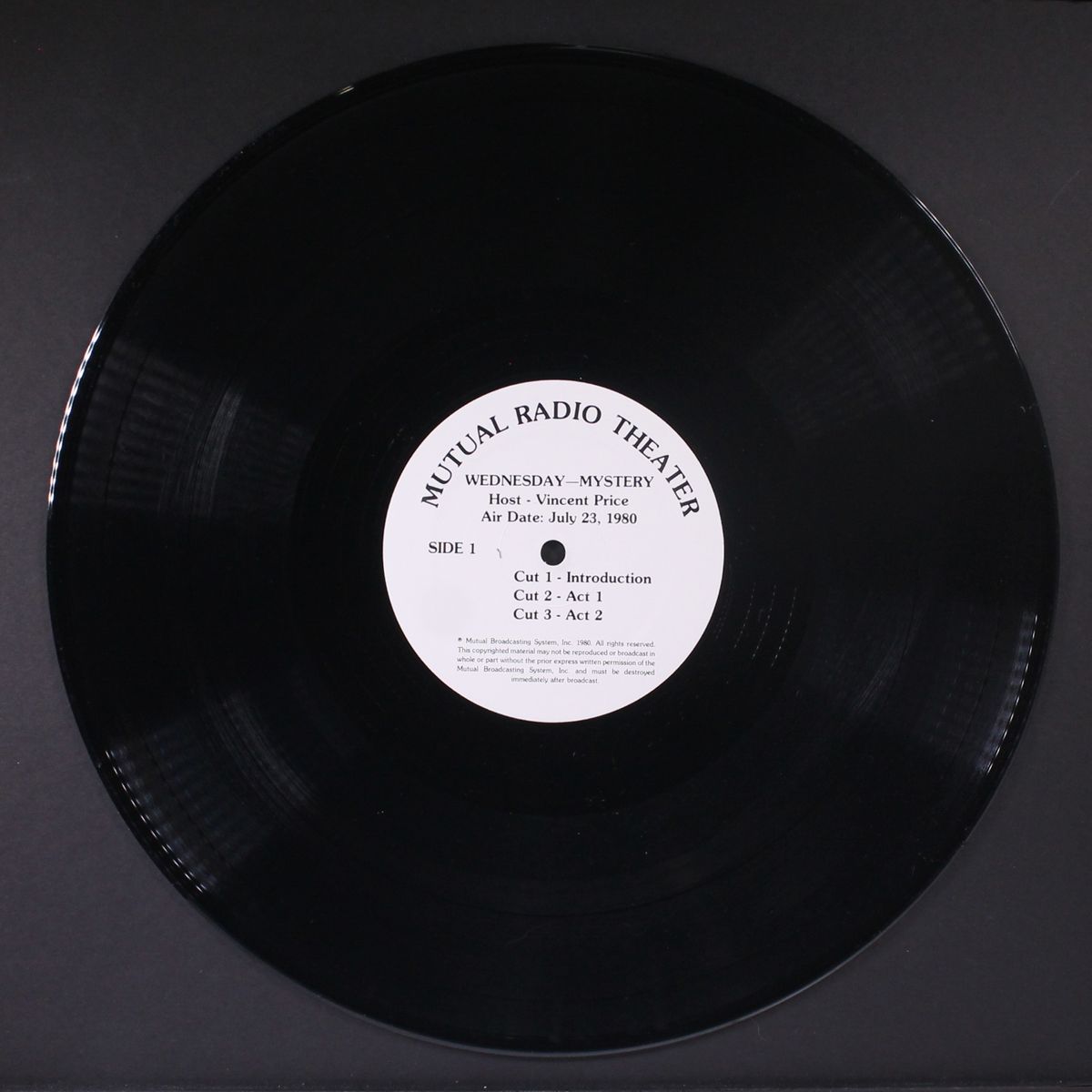 mutual radio theater july 21-25 1980 by VARIOUS