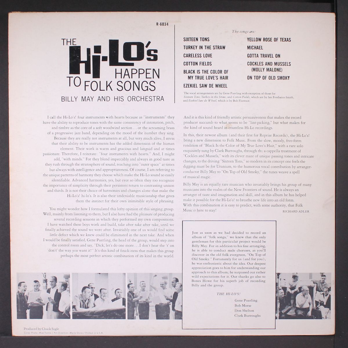 happen to folk songs by HI-LO'S