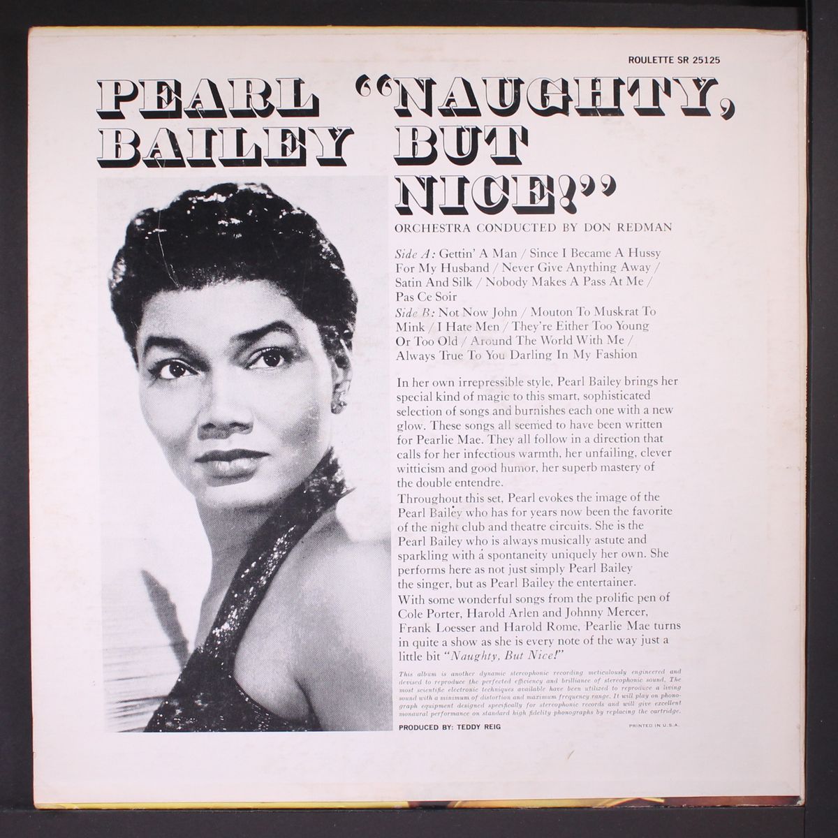 naughty but nice by PEARL BAILEY