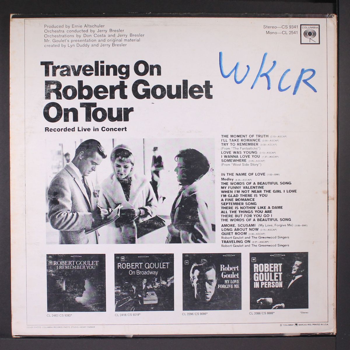 traveling on by ROBERT GOULET