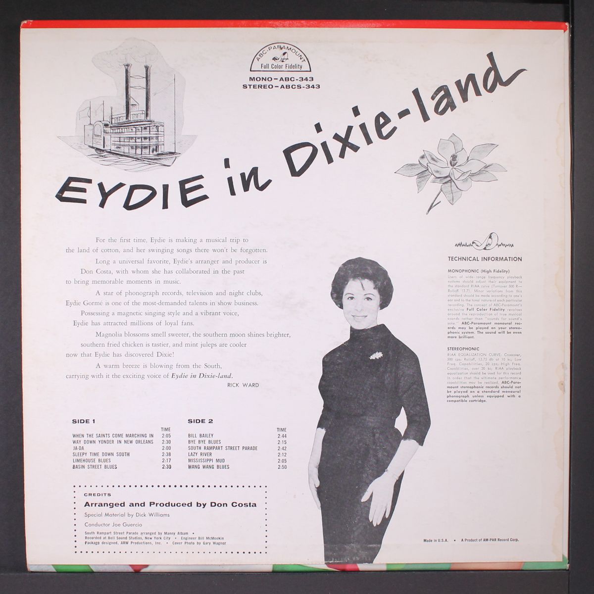 in dixie-land by EYDIE GORME
