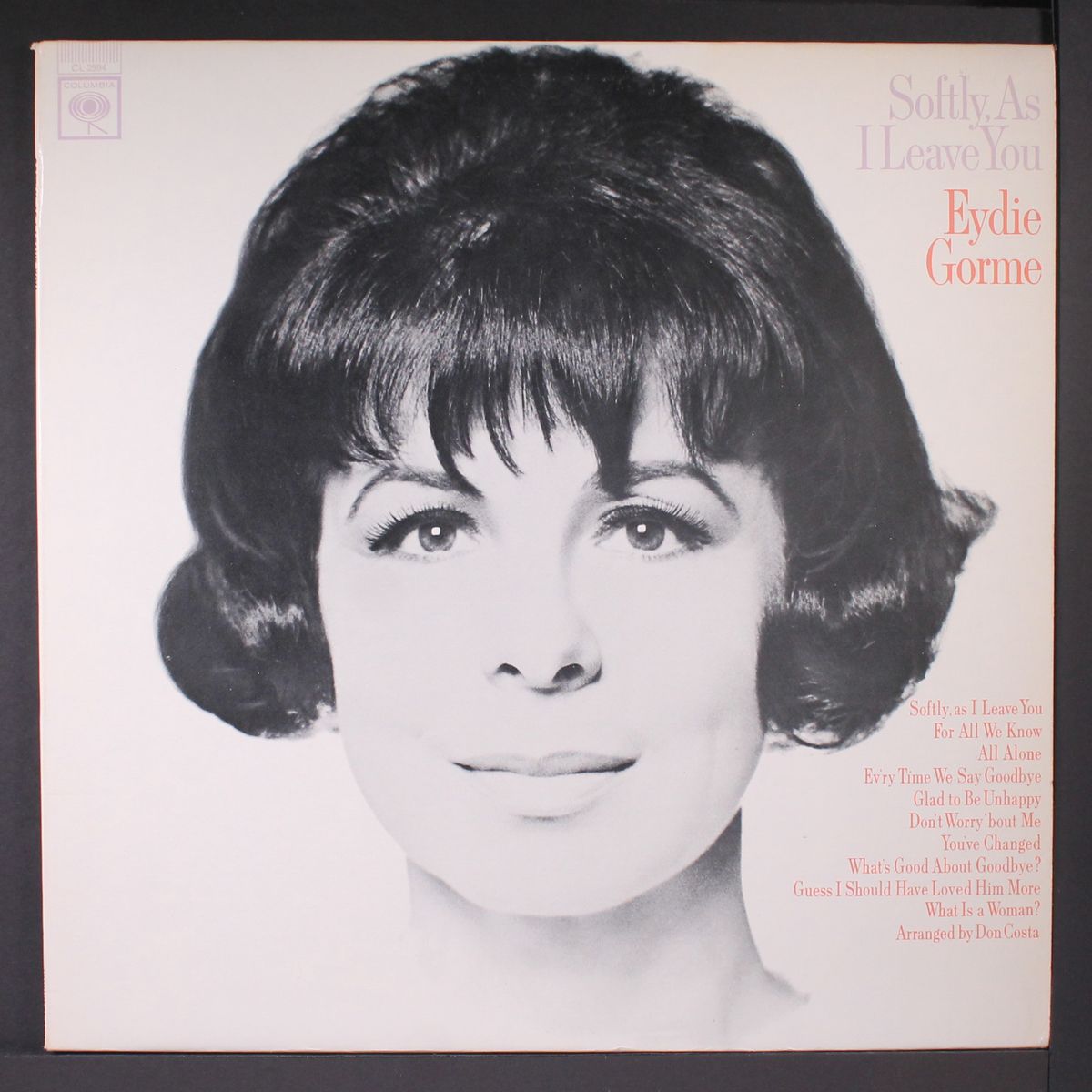 softly as i leave you by EYDIE GORME
