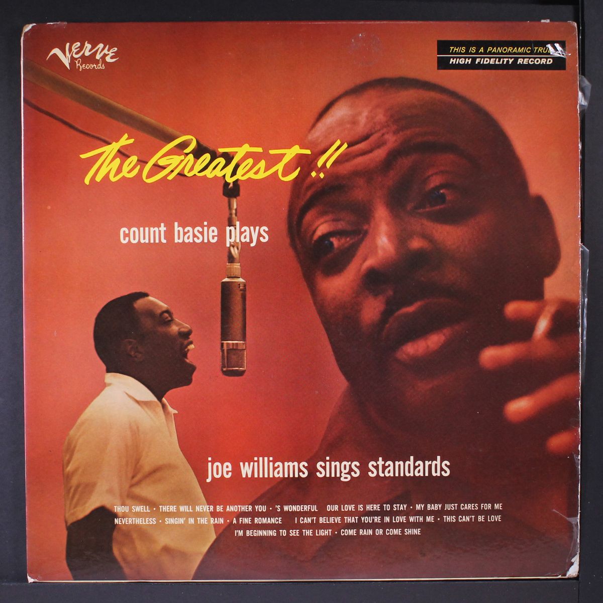 plays, sings standards by COUNT BASIE & JOE WILLIAMS