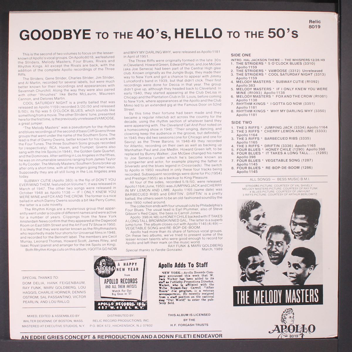 goodbye 40's, hello 50's, vol. 2 by VARIOUS