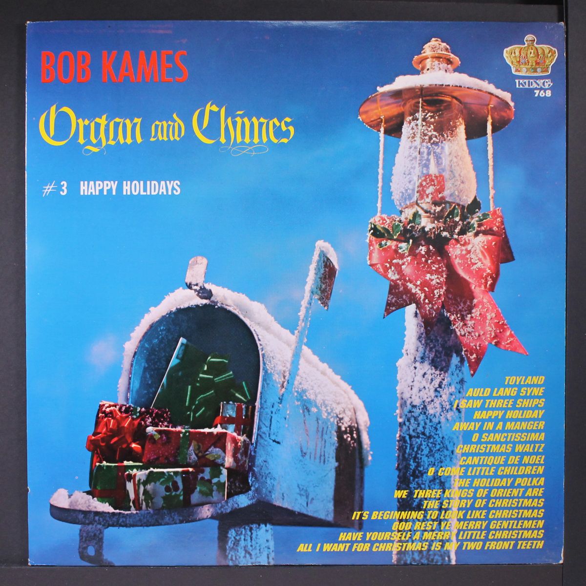 organ and chimes, vol. 3 - happy holidays by BOB KAMES