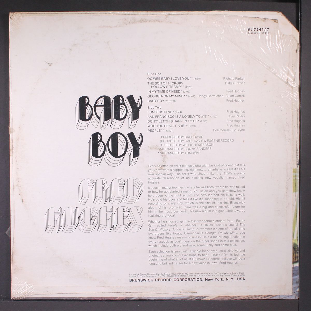 baby boy by FRED HUGHES