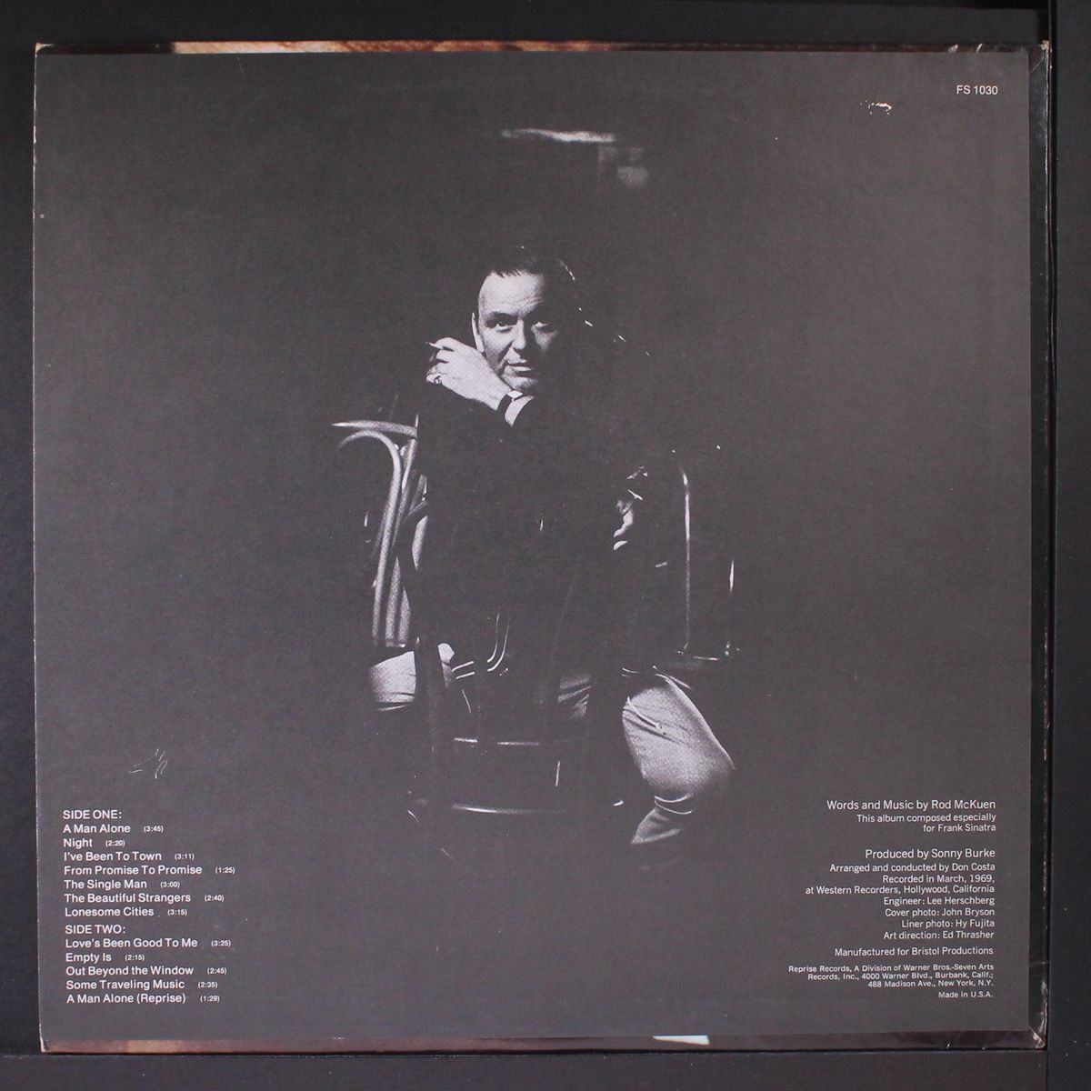 a man alone by FRANK SINATRA