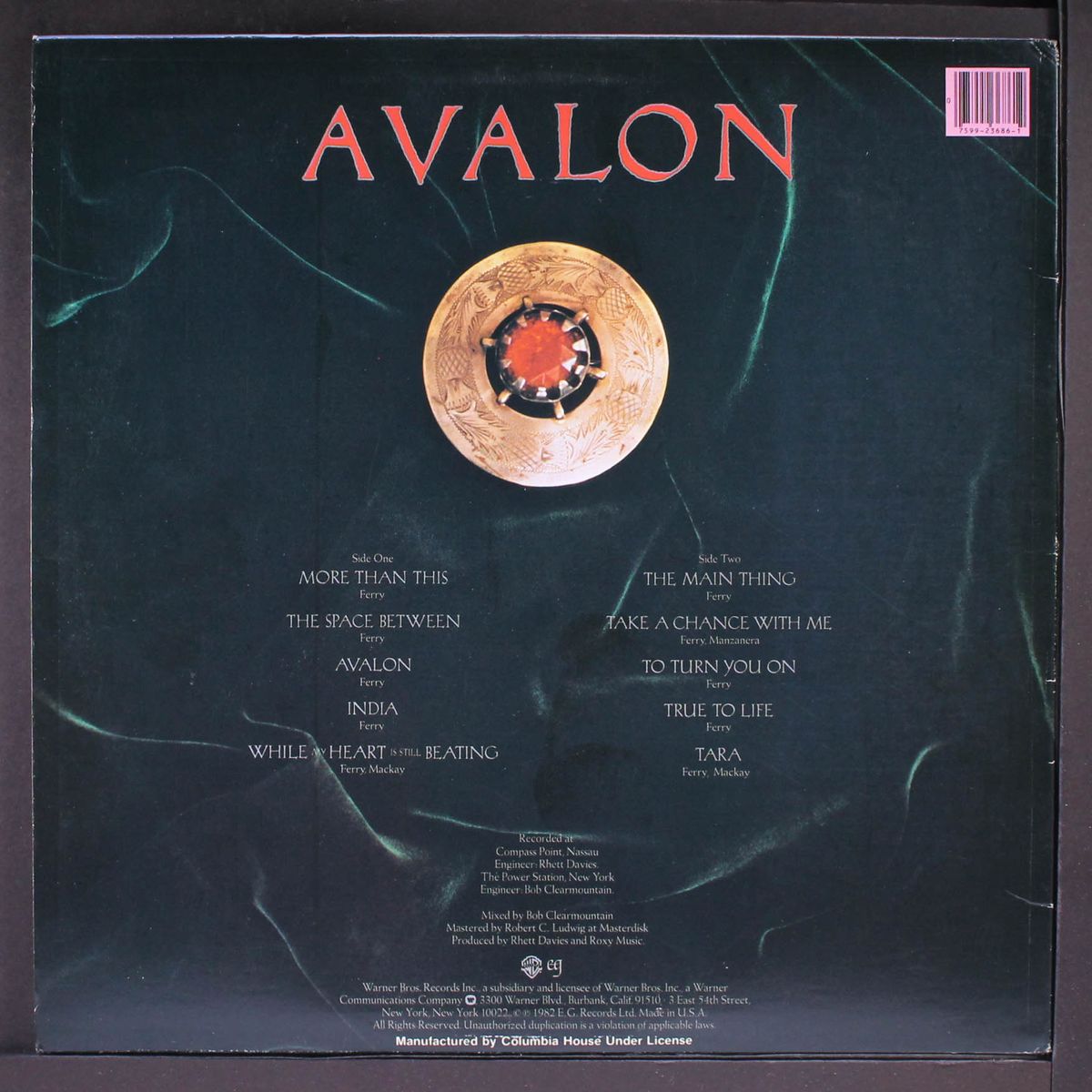 avalon by ROXY MUSIC