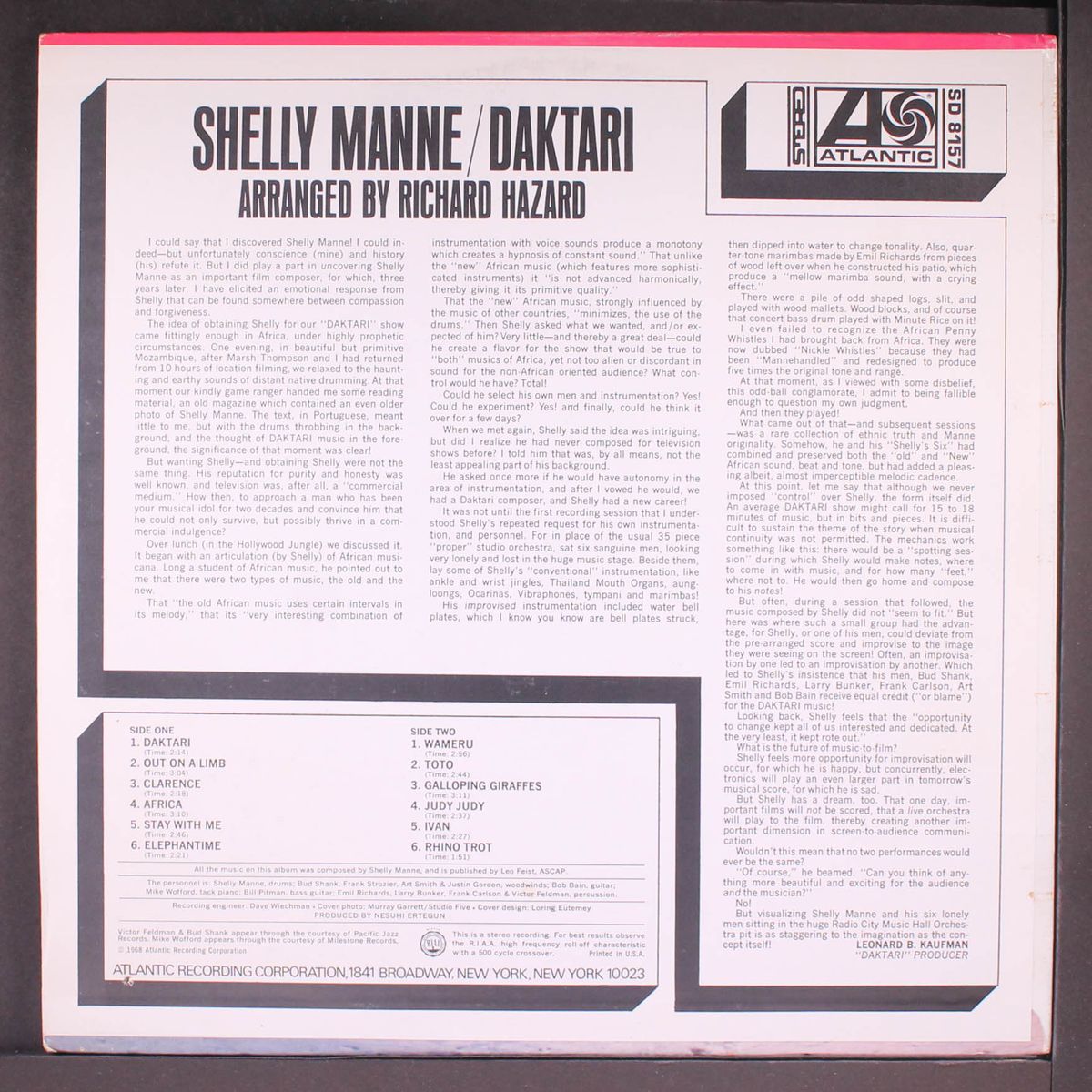 daktari by SHELLY MANNE