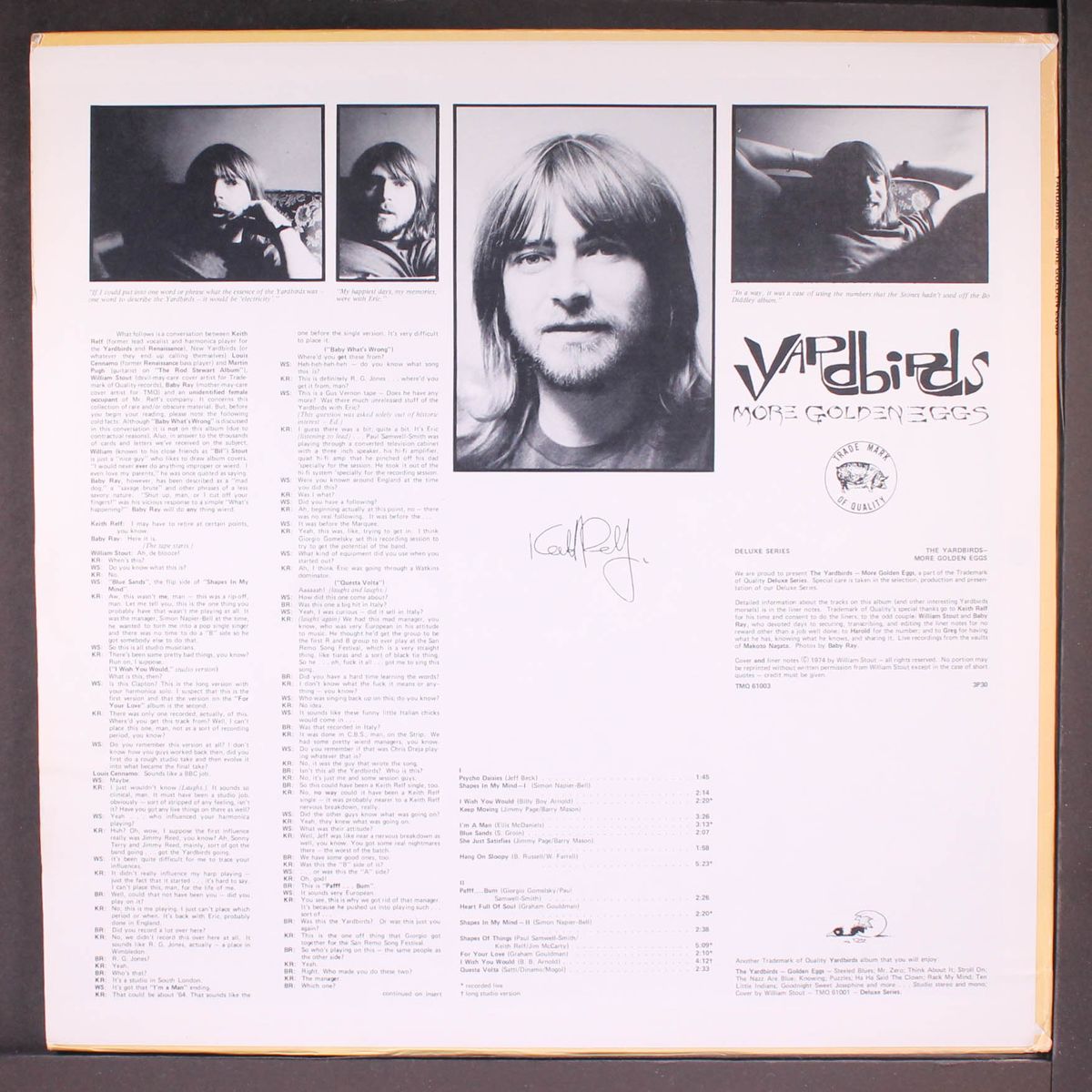 more golden eggs by YARDBIRDS