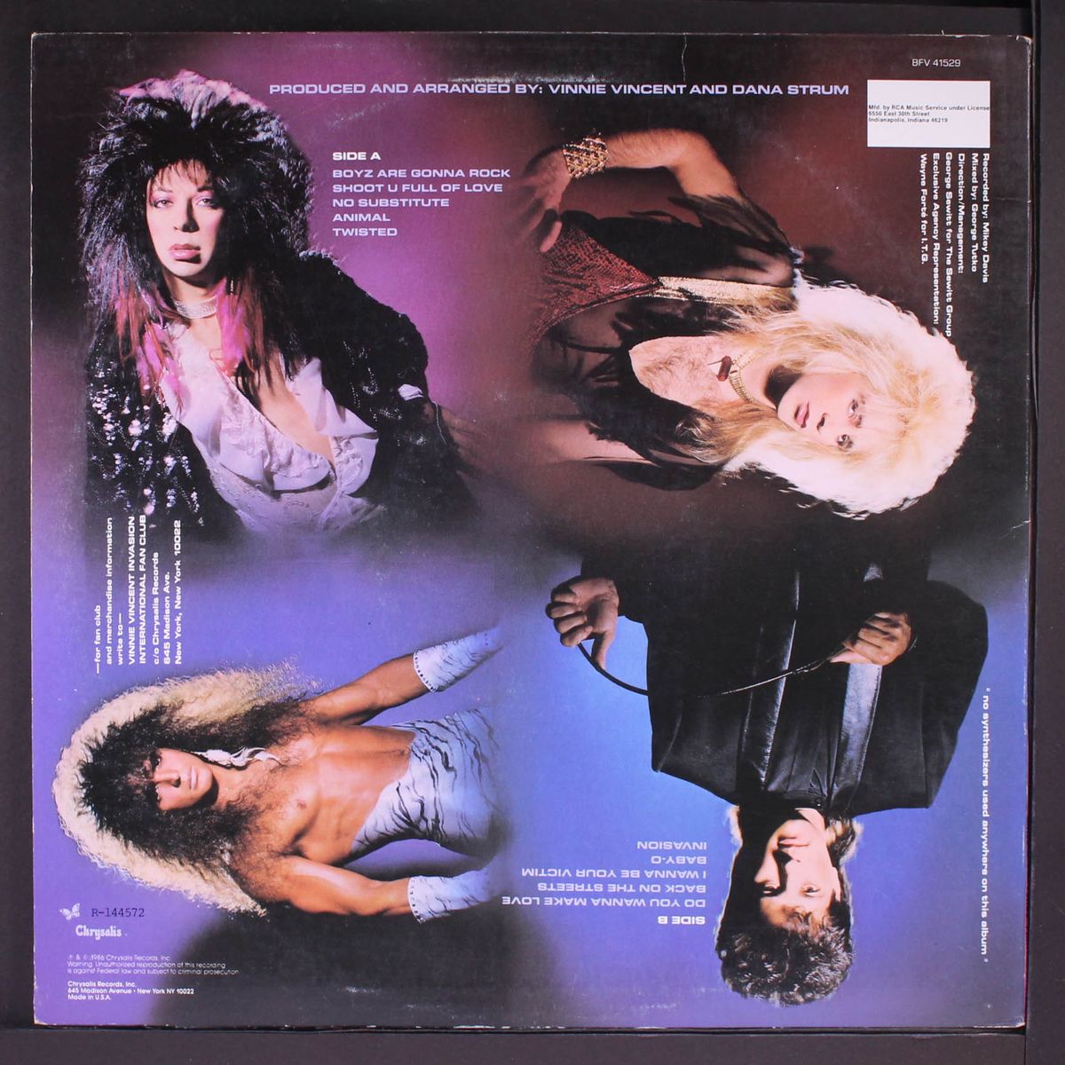 invasion by VINNIE VINCENT