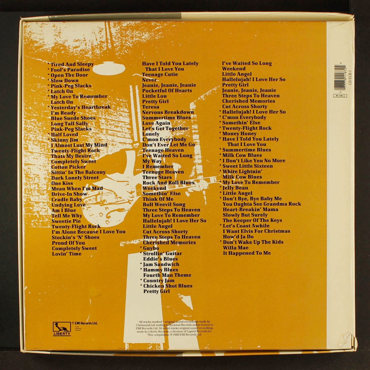 the eddie cochran box set by EDDIE COCHRAN
