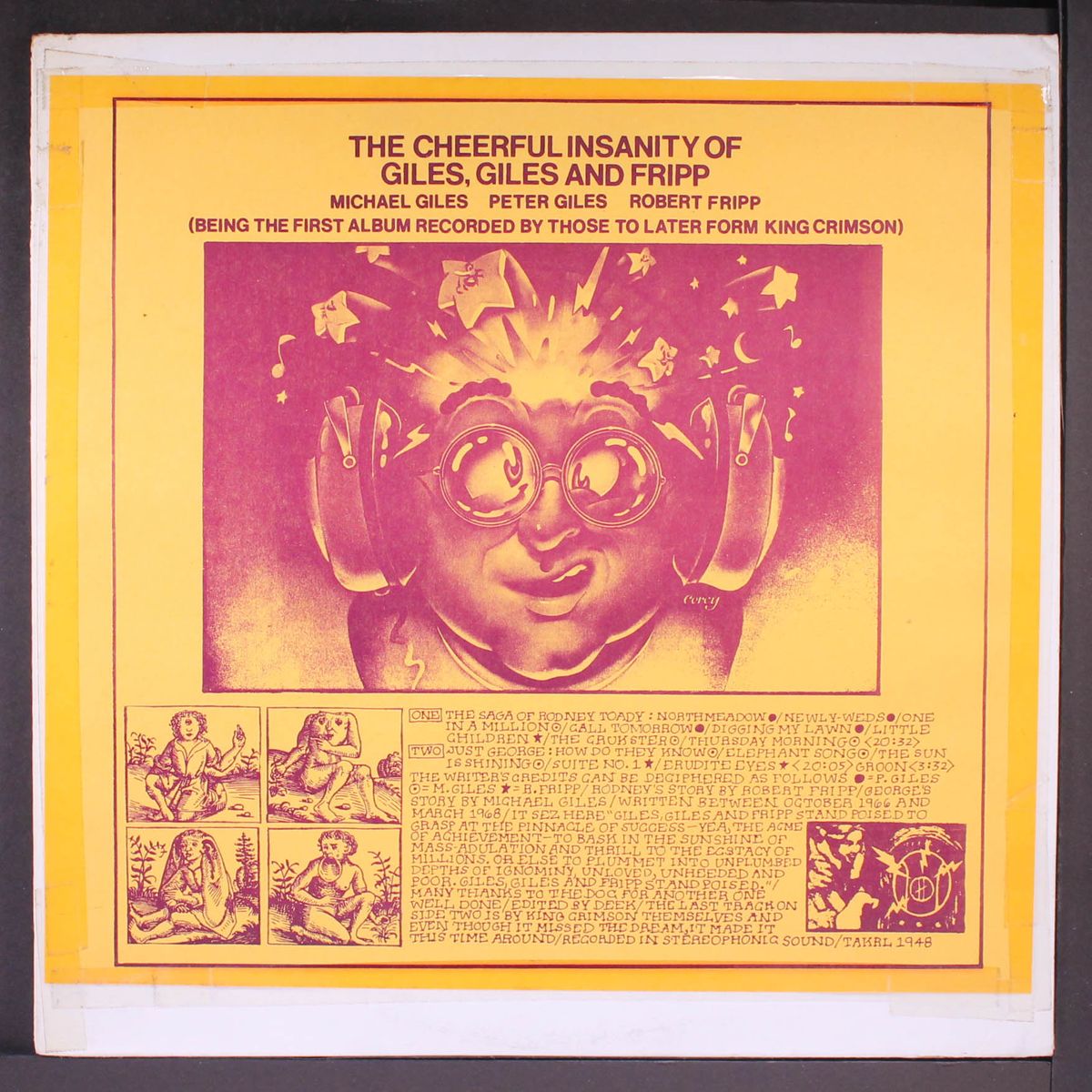 the cheerful insanity of giles, giles & fripp by GILES, GILES & FRIPP