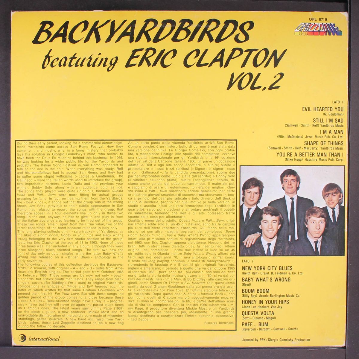 backyardbirds, vol. 2 by YARDBIRDS