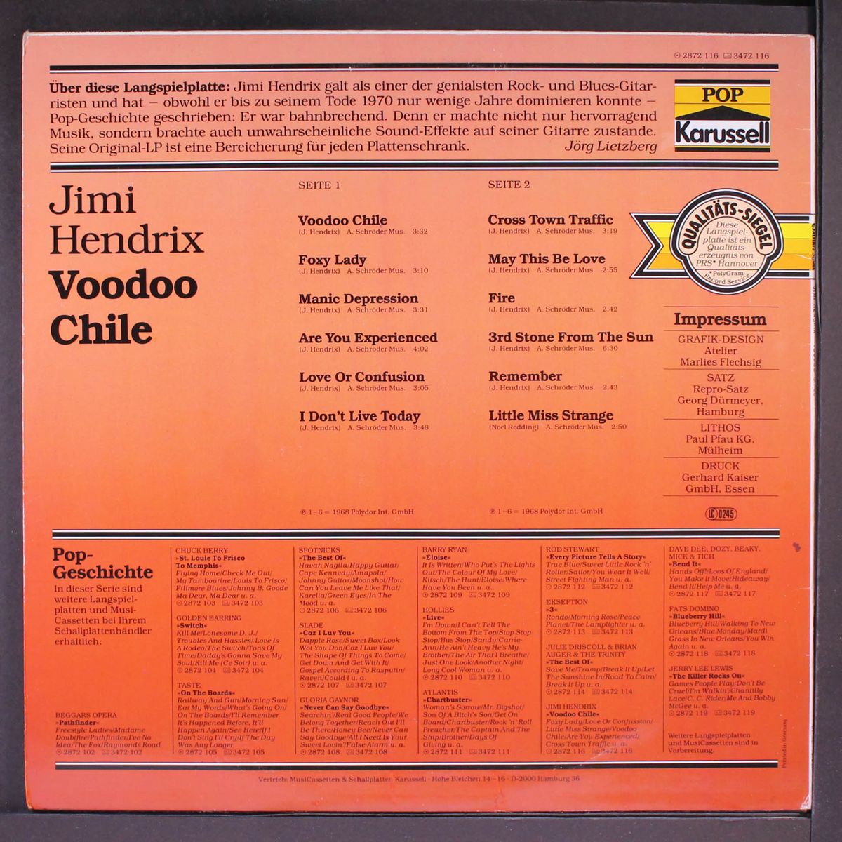 voodoo chile by JIMI HENDRIX