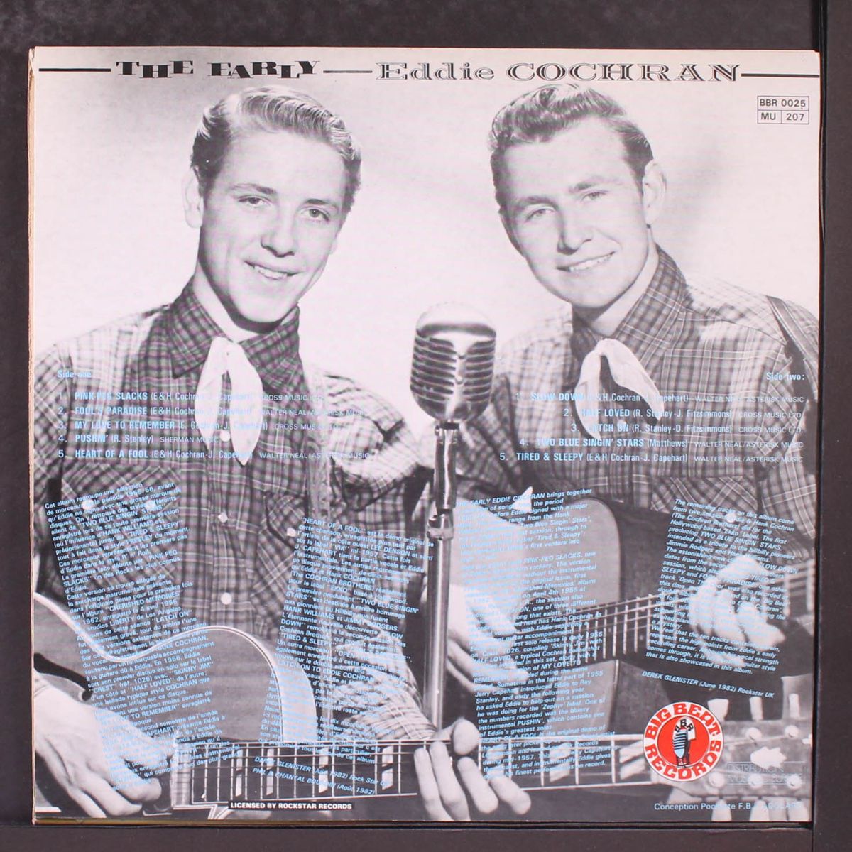 the early by EDDIE COCHRAN