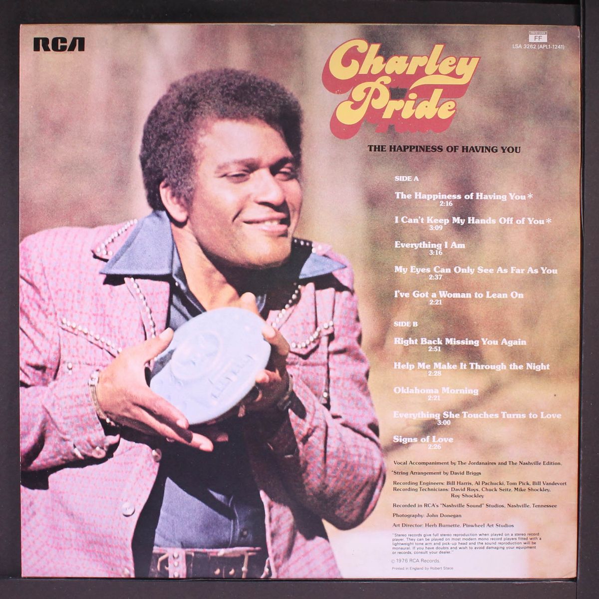 the happiness of having you by CHARLEY PRIDE