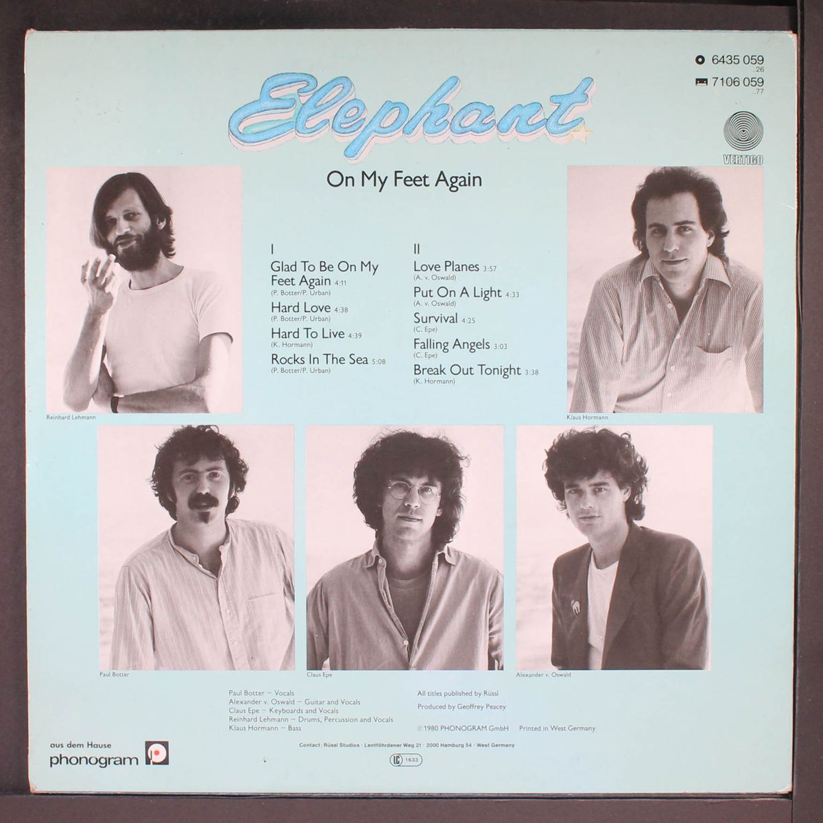 on my feet again by ELEPHANT
