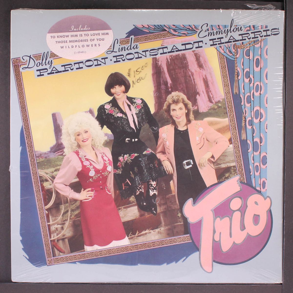 trio by DOLLY PARTON, RONSTADT, HARRIS