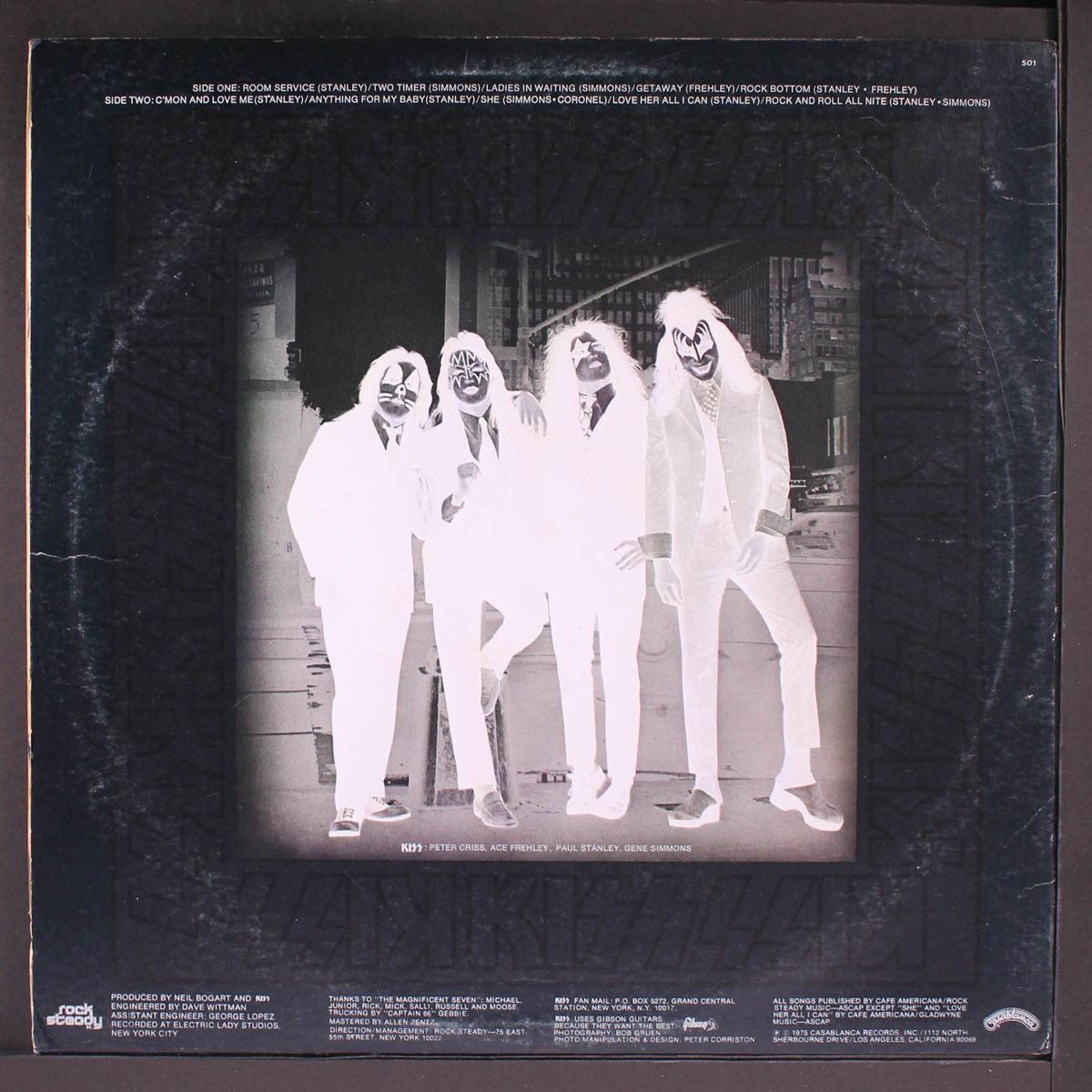 dressed to kill by KISS
