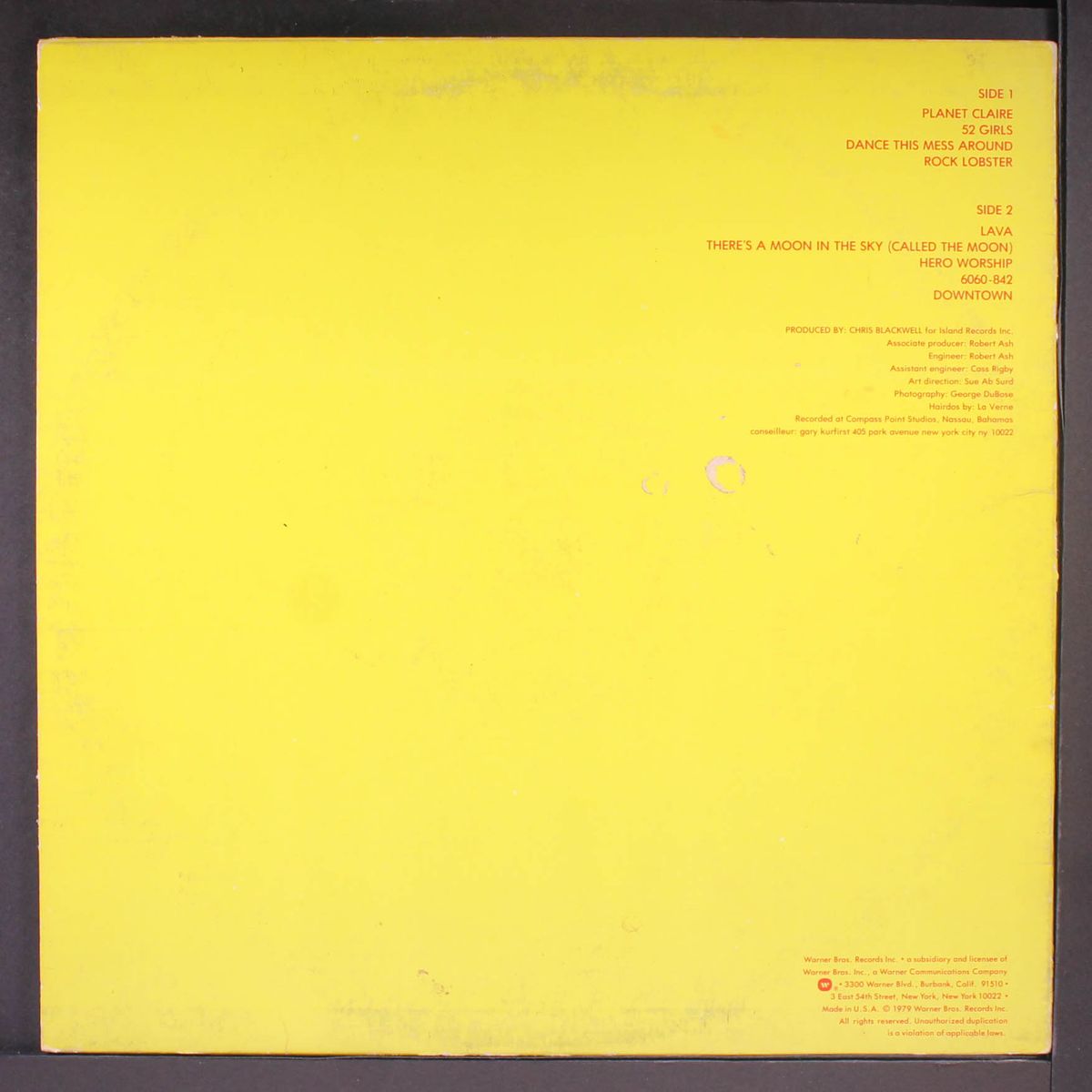 the b-52's by B-52'S
