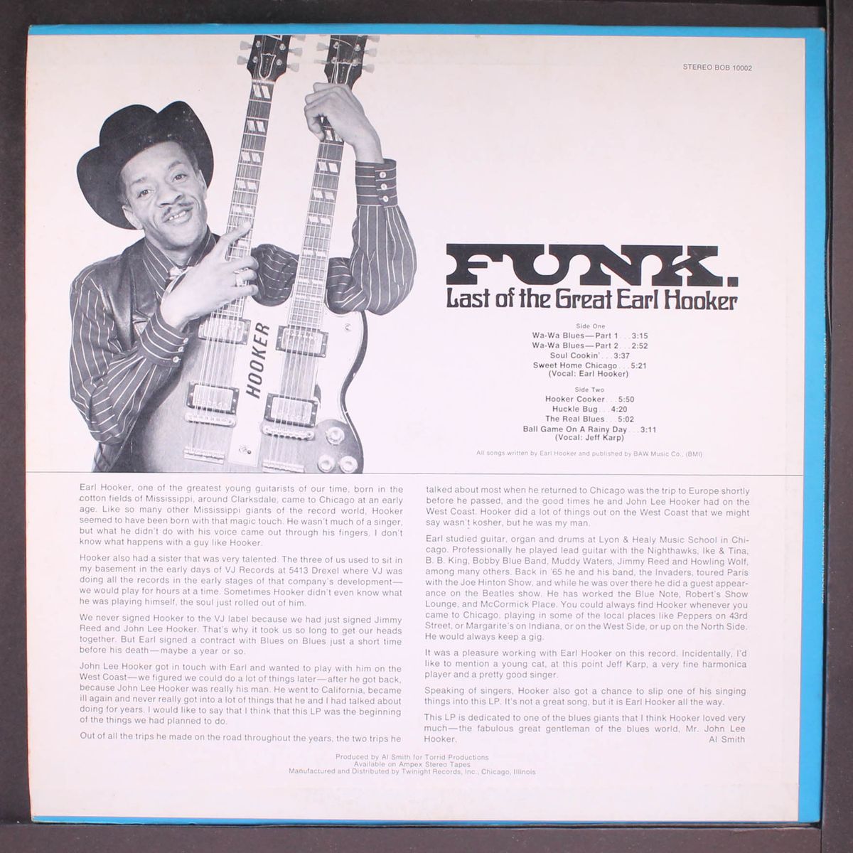 funk. last of the great... by EARL HOOKER