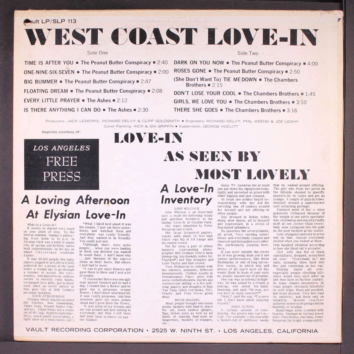 west coast love-in by VARIOUS
