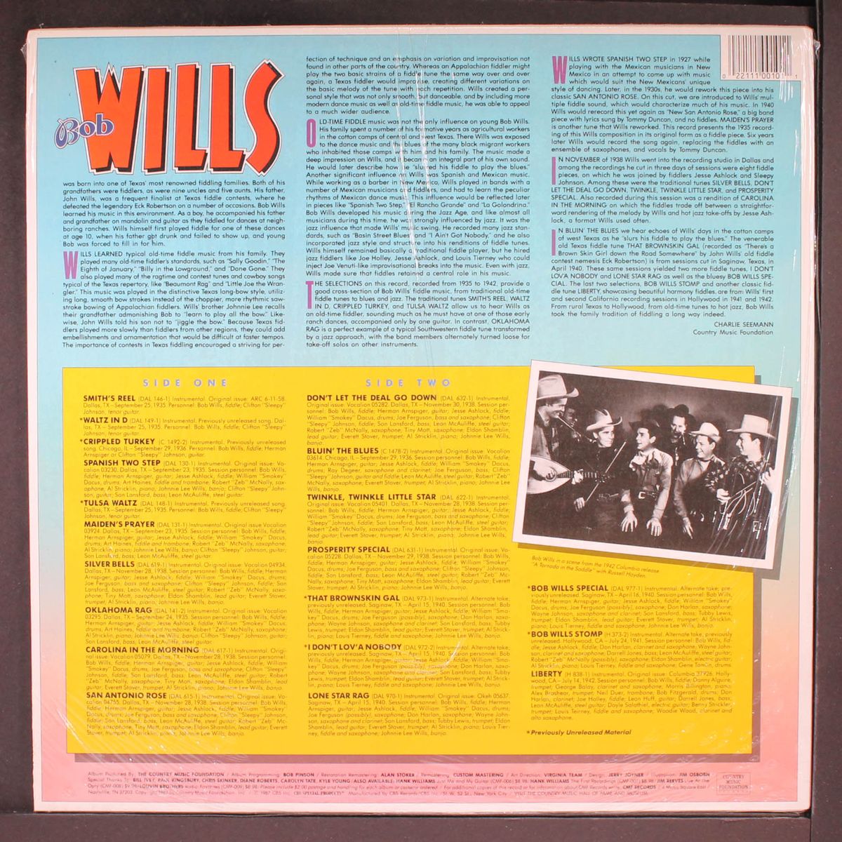 fiddle by BOB WILLS