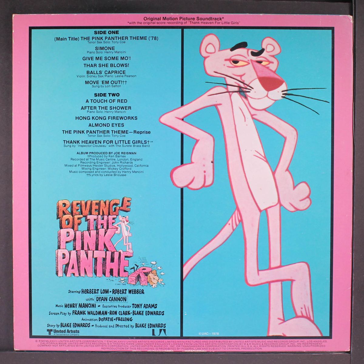 revenge of the pink panther by SOUNDTRACK