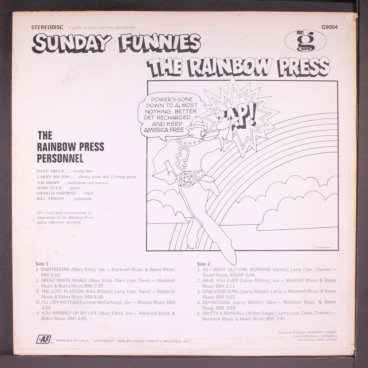 sunday funnies by RAINBOW PRESS