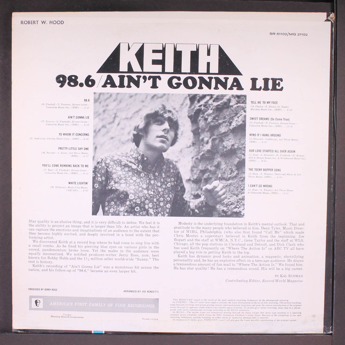 98.6 / ain't gonna lie by KEITH